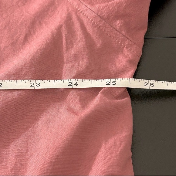 A New Day Button Down Shirt Top Women's Long Sleeve Mauve Pink Size Large - Picture 5 of 6